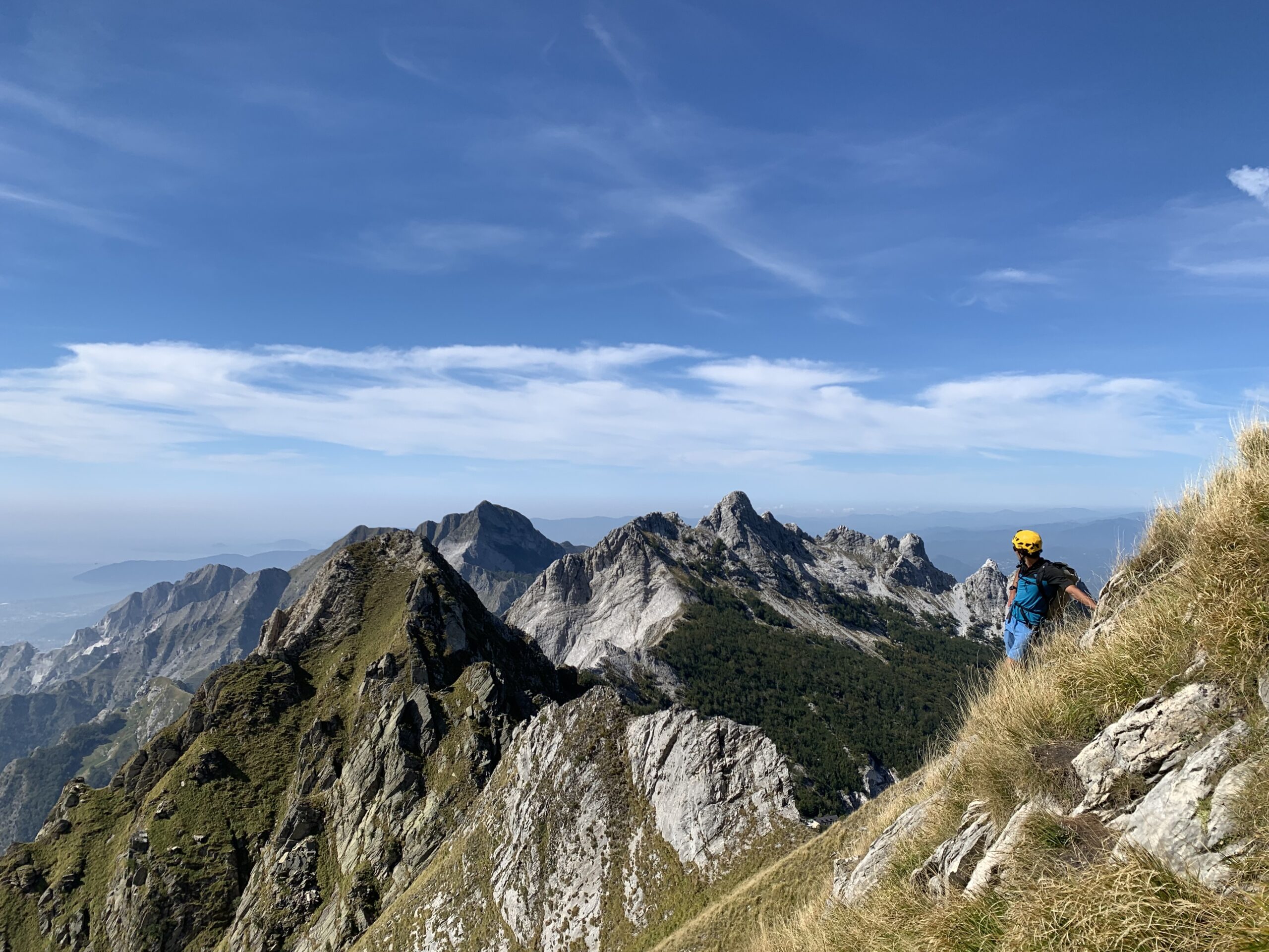 Panorama verso monte Contrario, Grondilice e Sagro.