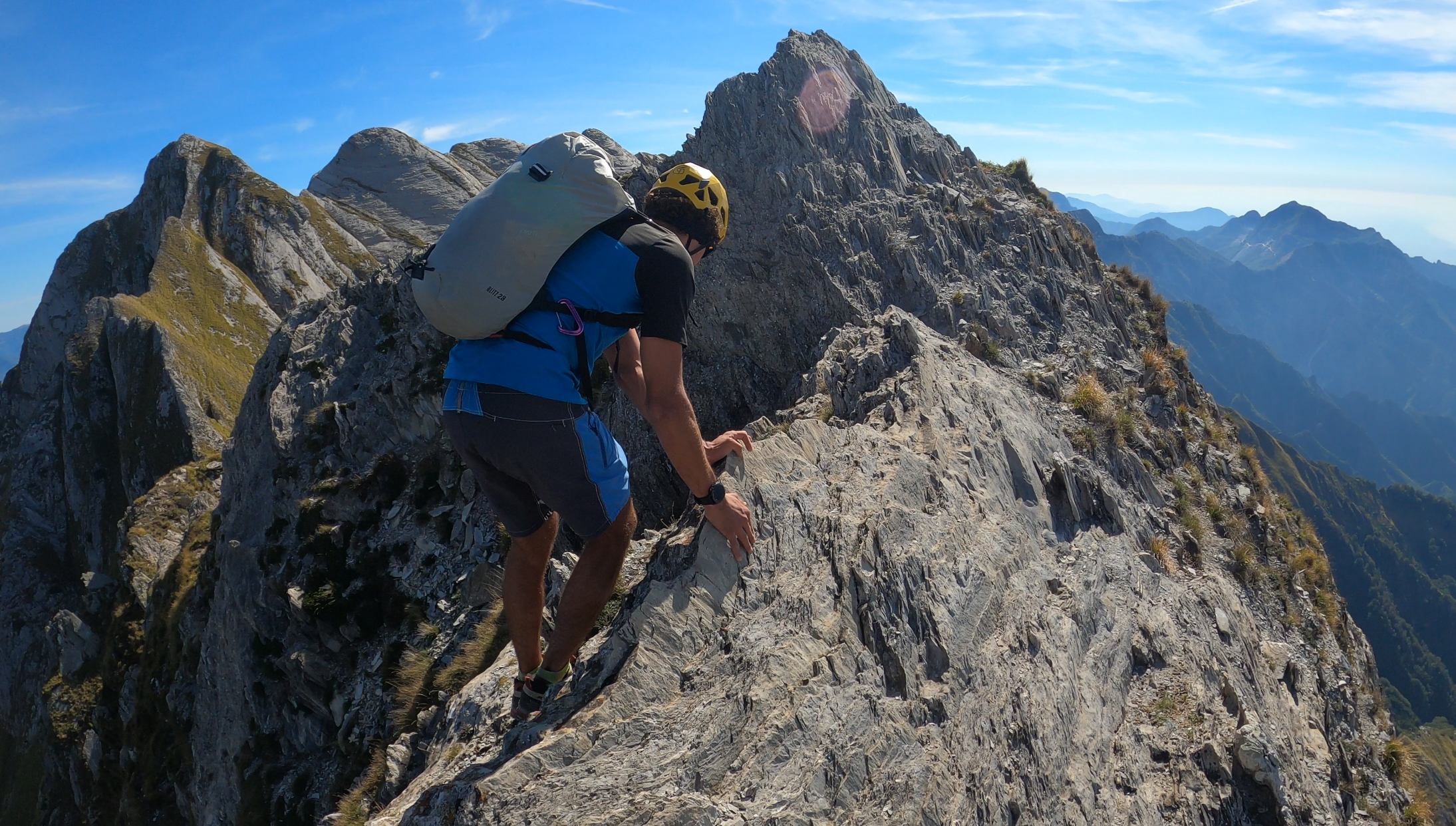 Quasi in vetta al monte Contrario