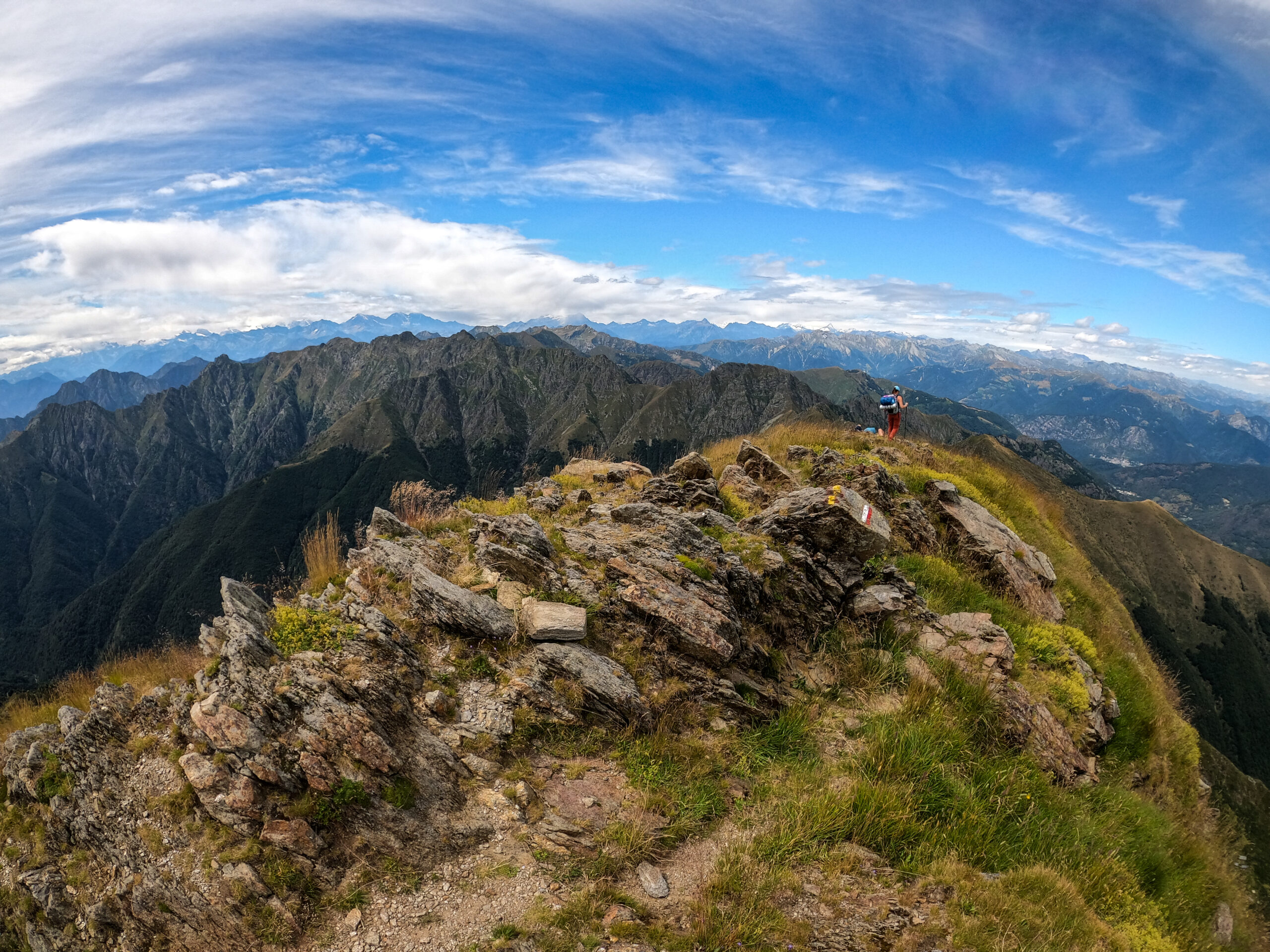 Verso la cresta Nord del monte Zeda