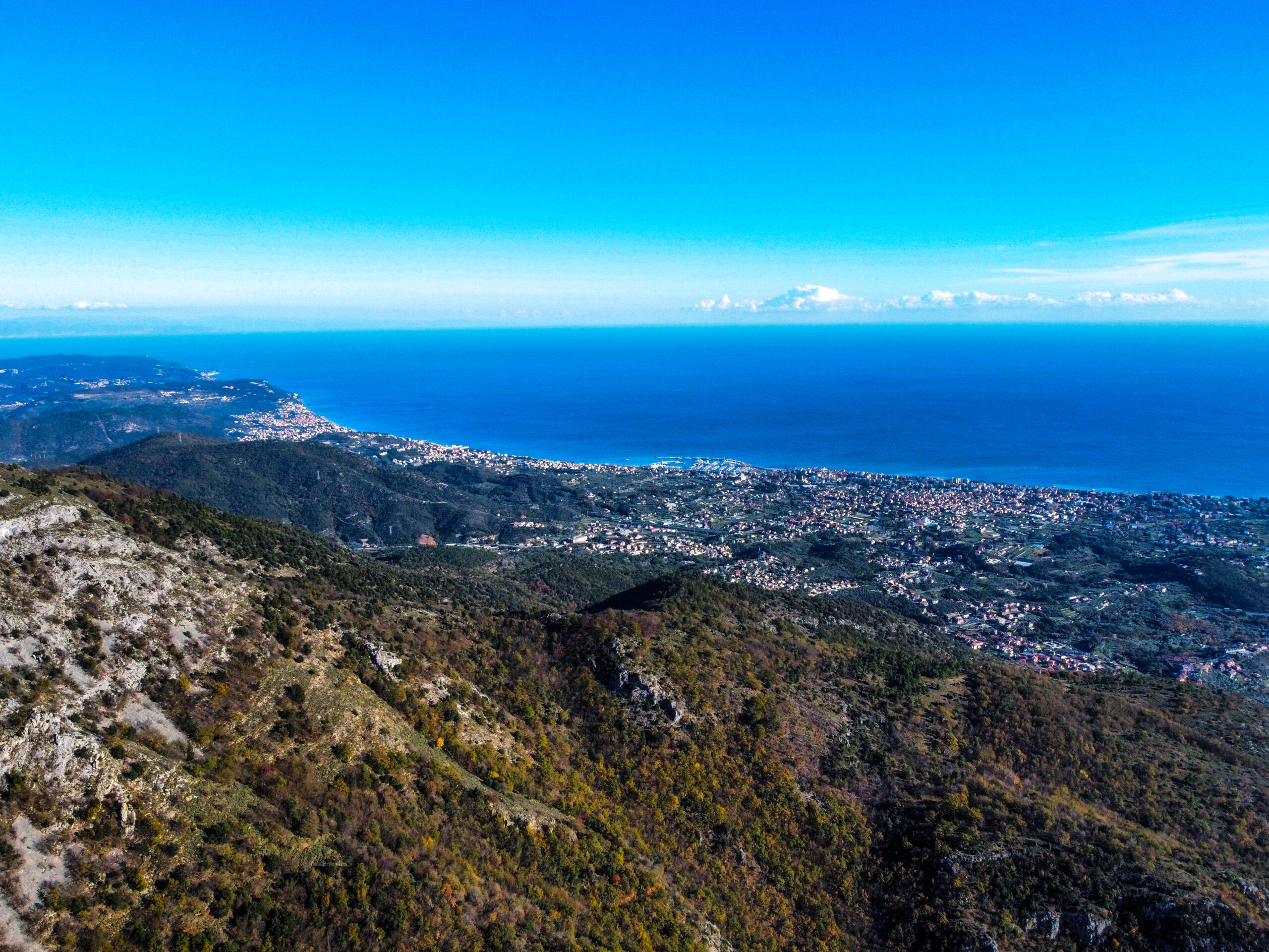 Vista su Loano e Pietra Ligure